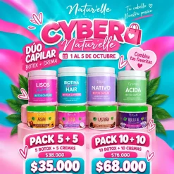 DÚO 5 BTX Y 5 CREMAS
